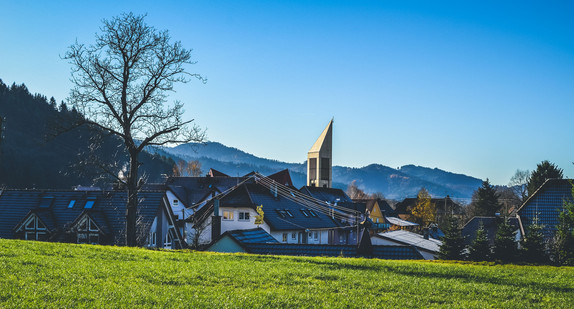 Glockenturm St. Georg in Bleibach  Foto: Ing.-Büro Haker 