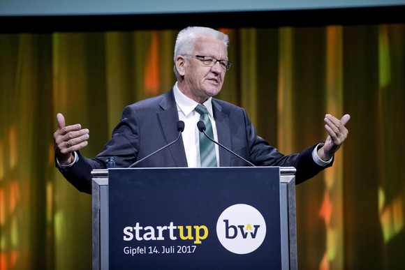 Start Up Gipfel der Landesregierung auf der Landesmesse Stuttgart