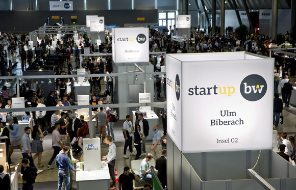 Der Start-up-Gipfel auf der Landesmesse