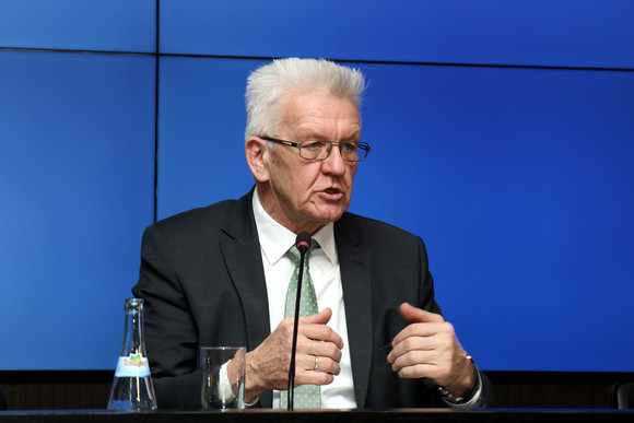 Ministerpräsident Winfried Kretschmann