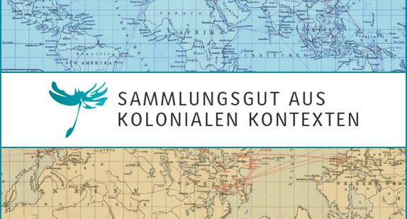 Logo des Portals „Sammlungsgut aus kolonialen Kontexten“ 