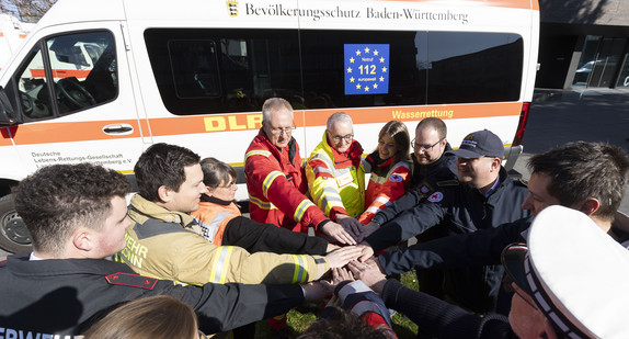 Landesempfang für die ehrenamtlichen Helferinnen und Helfer im Bevölkerungsschutz