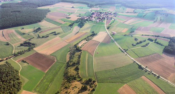 Blick auf Frankenhofen