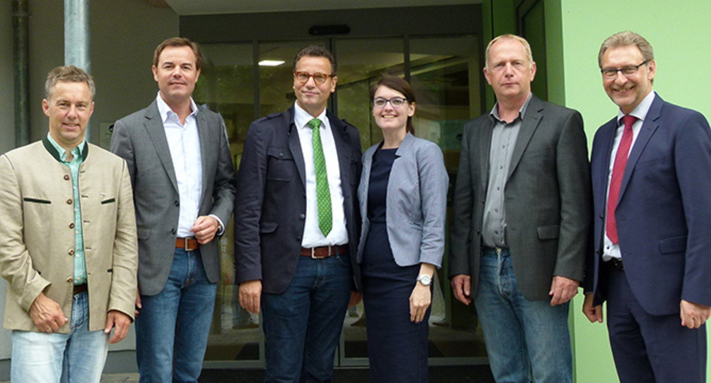 Naturpark Peter Hauk besucht Naturpark-Geschäftsstelle