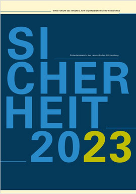 Titelbild des Sicherheitsberichts 2023