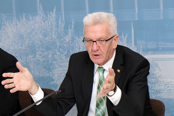 Ministerpräsident Winfried Kretschmann