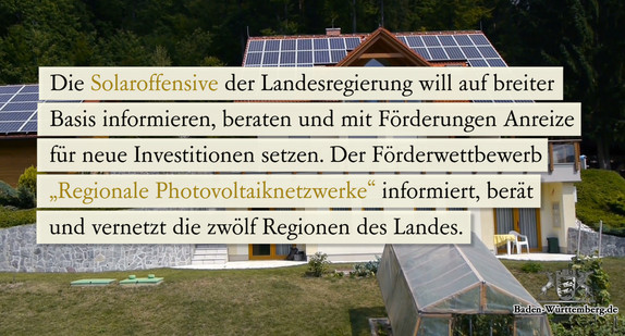 Vorschaubild für Faktenclip zur Solaroffensive