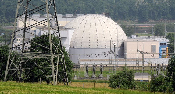 Kernkraftwerk Obrigheim (Foto: dpa)