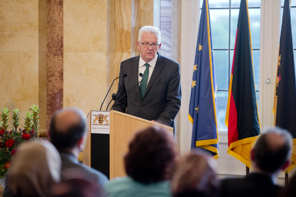 Ministerpräsident Winfried Kretschmann