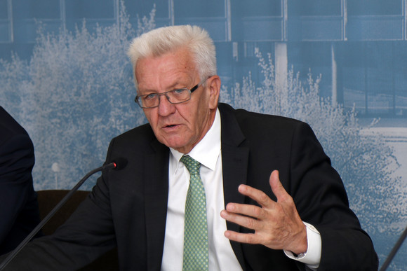 Ministerpräsident Winfried Kretschmann