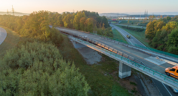 Fly-Over-Rampe A81 Singen (Foto: © Ministerium für Verkehr BW/ Andreas Rautter)