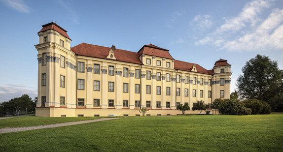 Aussenansicht des Neuen Schlosses Tettnang. (Foto: © Staatliche Schlösser und Gärten Baden-Württemberg, Günther Bayerl)