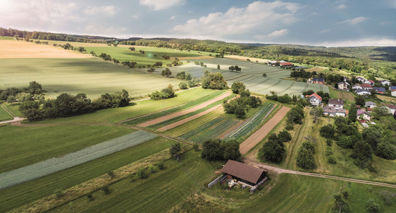 Landschaft im Neckar-Odenwald-Kreis