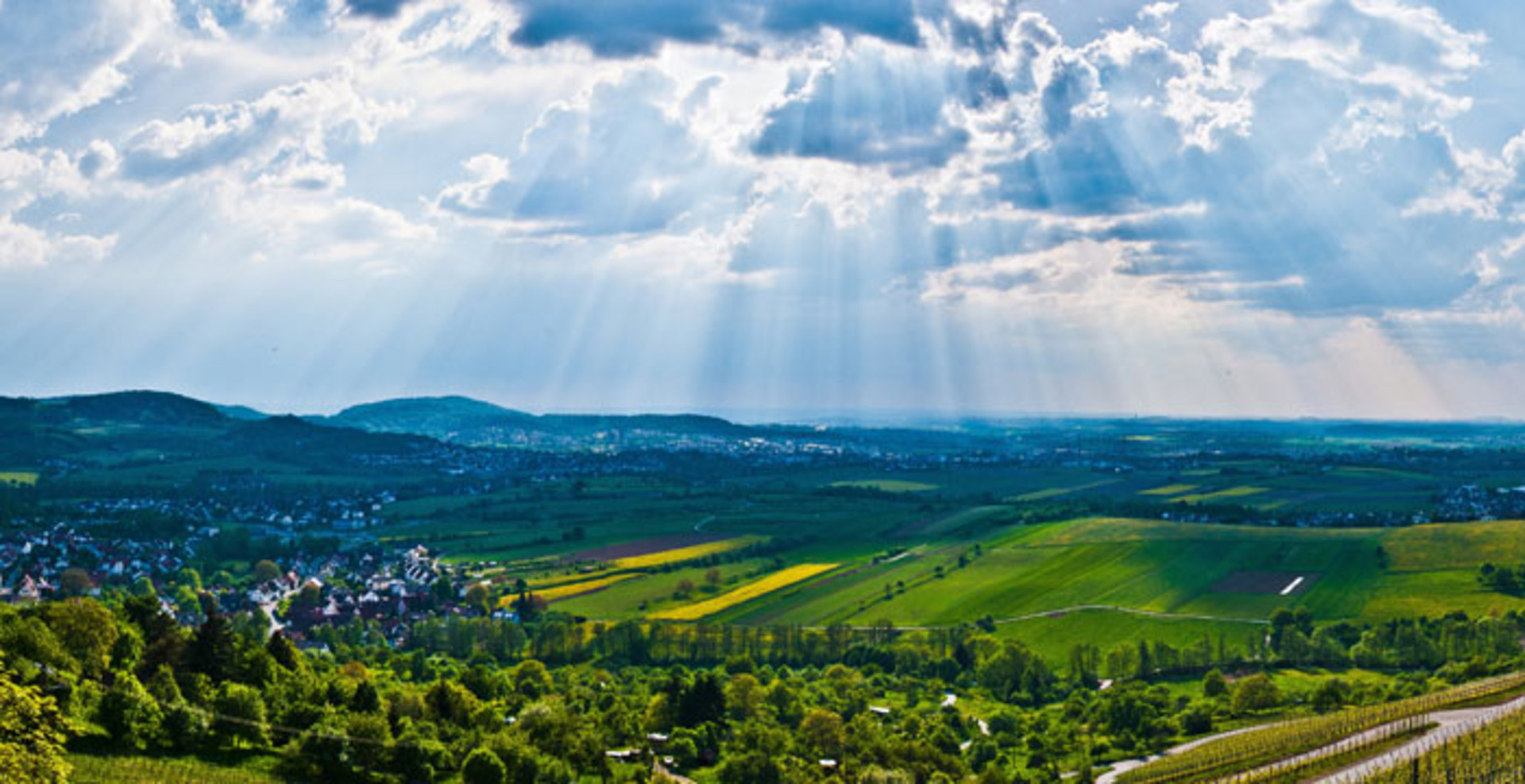 Blick von Bürg nach Winnenden und Waiblingen (Bild: © Flickr.com/Schub@ (CC BY-NC-SA))