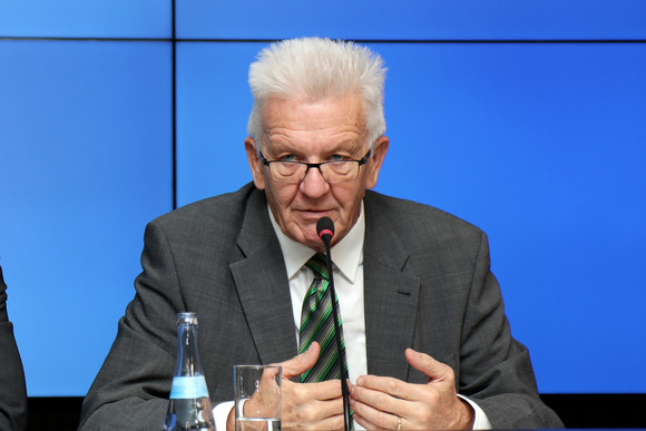 Ministerpräsident Winfried Kretschmann