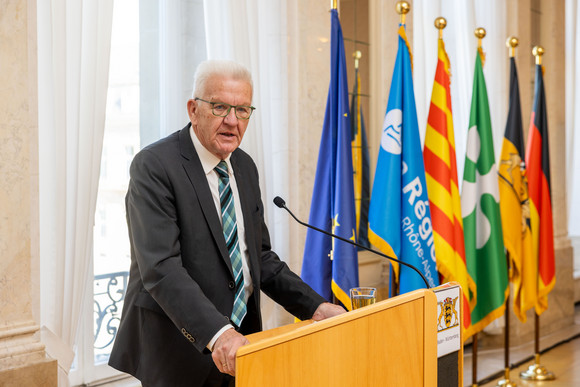 Ministerpräsident Winfried Kretschmann