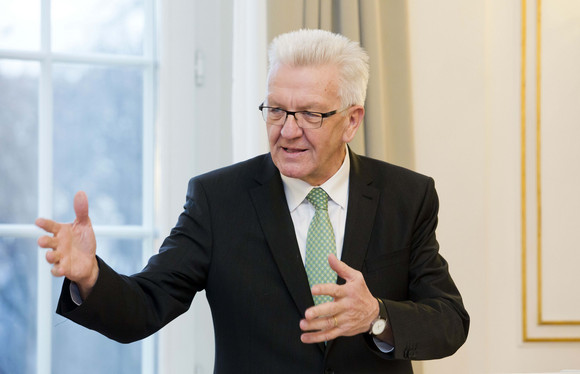 Ministerpräsident Winfried Kretschmann