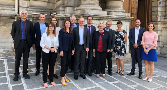 Wissenschaftsministerin Theresia Bauer mit Delegation (Foto: © Wissenschaftsministerium)