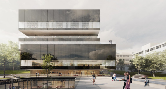 Visualisierung vom neuen Forum Uni Konstanz