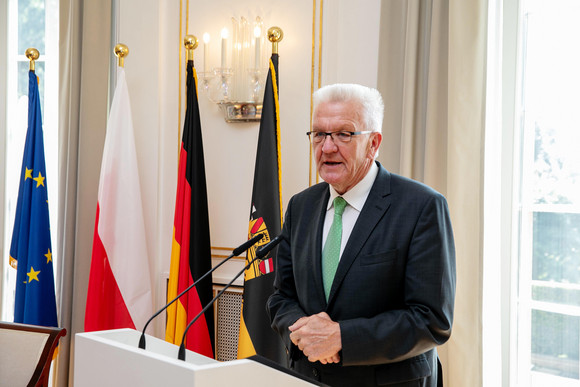 Ministerpräsident Winfried Kretschmann