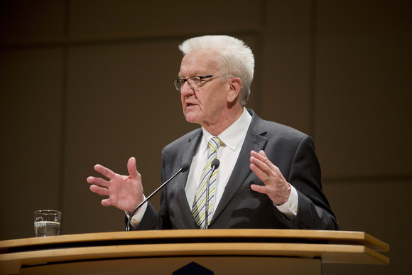 Ministerpräsident Winfried Kretschmann