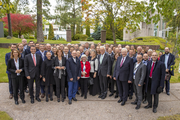 Delegationsfoto in Helsinki (Finnland) (Bild: Staatsministerium Baden-Württemberg) 