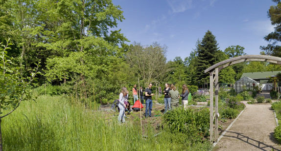 Hochschulgarten der Pädagogischen Hochschule Karlsruhe