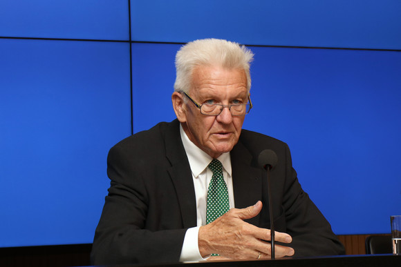 Ministerpräsident Winfried Kretschmann