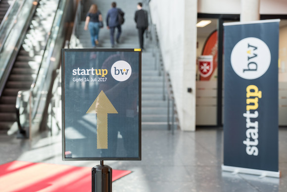 Start Up Gipfel der Landesregierung auf der Landesmesse Stuttgart