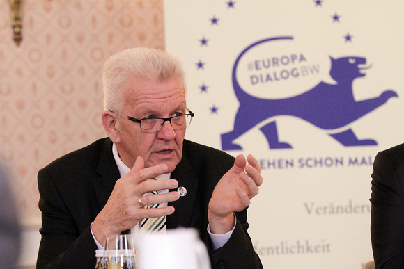 Ministerpräsident Winfried Kretschmann