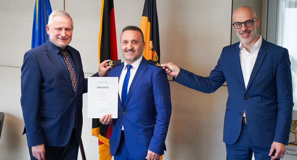 Ernennung Aşkin Bingöl Polizeivizepräsident im Polizeipräsidium Ulm