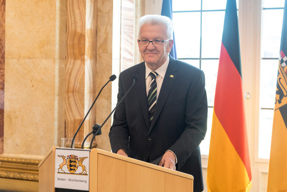 Ministerpräsident Winfried Kretschmann