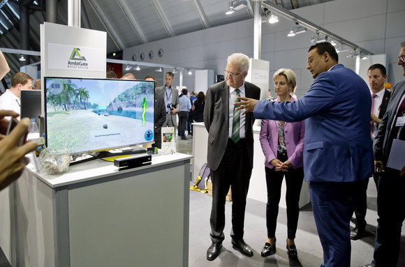 Start Up Gipfel der Landesregierung auf der Landesmesse Stuttgart