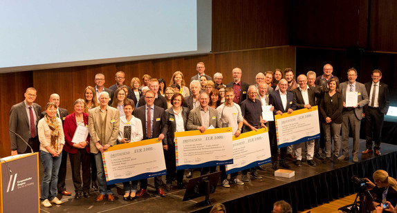 Verleihung des Preises für Gesundheitsförderung und Prävention der Internationalen Bodenseekonferenz am 11. April 2019.