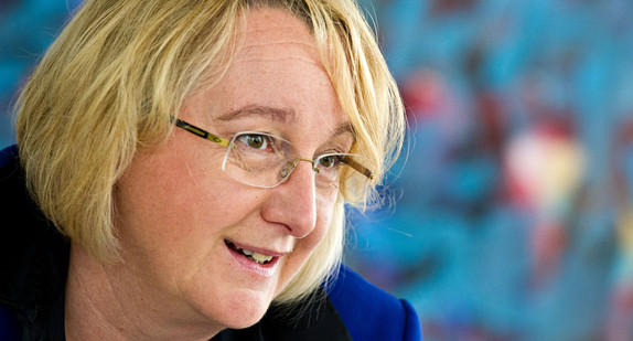 Theresia Bauer, Ministerin für Wissenschaft, Forschung und Kunst. (Bild: © Daniel Bockwoldt / dpa)