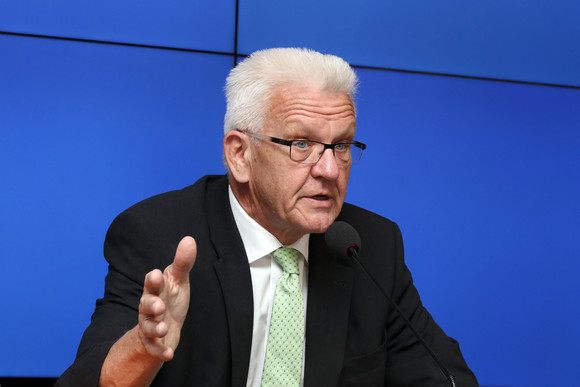 Ministerpräsident Winfried Kretschmann