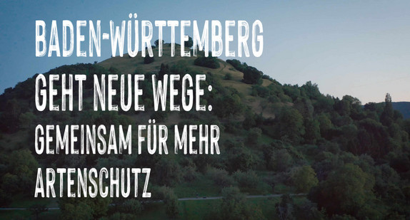 Baden-Württemberg geht neue Wege: gemeinsam für mehr Artenschutz (Vorschaubild zum Film)