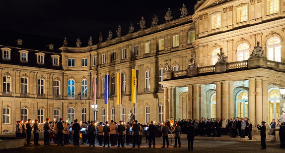 Streitkräfteempfang der Landesregierung im Neuen Schloss