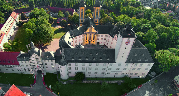 Luftaufnahme Residenzschloss Mergentheim