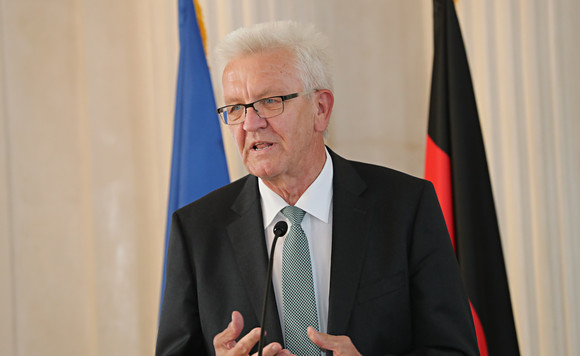 Ministerpräsident Winfried Kretschmann