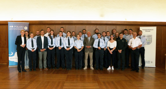 Gruppenfoto der geehrten Sportler