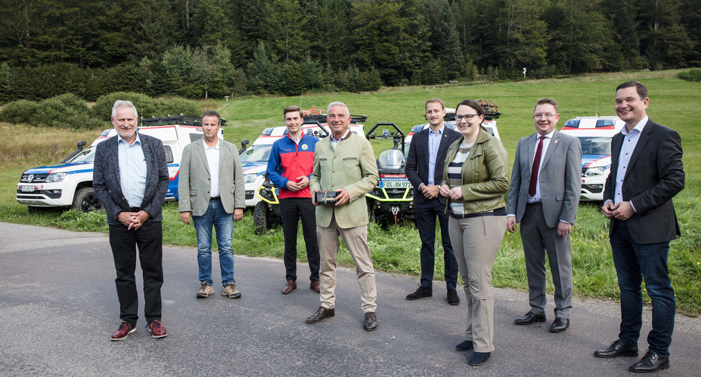 Rettungsdienst Land stellt Bergwacht Schwarzwald zehn neue Fahrzeuge zur Verfügung