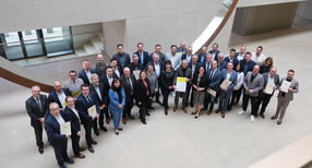 Breitbandübergabe im Innenministerium, Gruppenbild