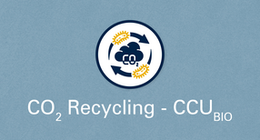 Bioökonomie: Illustration zu CO2-Recycling-CCUBIO